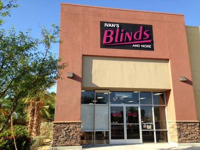 Building storefront Ivan's Blinds and More