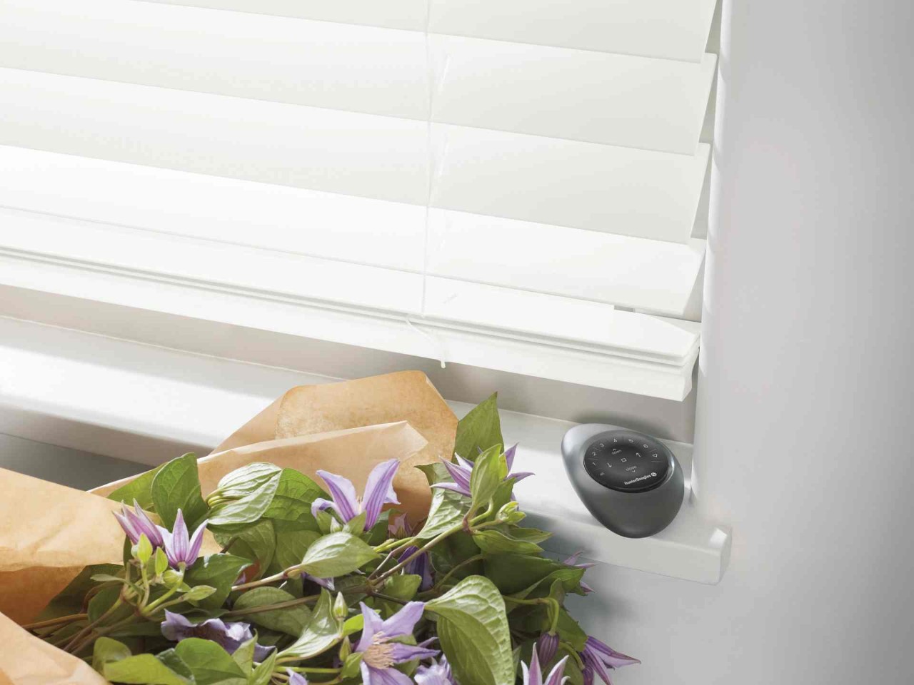 Hunter Douglas EverWood® Faux Wood Blinds with PowerView® Automation near La Quinta, California (CA)